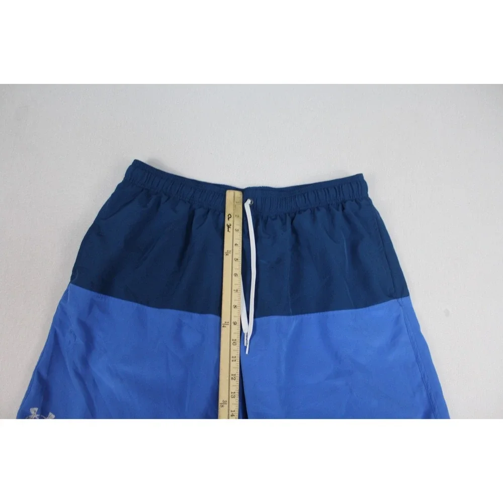 Under Armour Men Blue Board Shorts Summer drawstrings Casual Size XL
